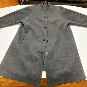 Madewell Gray Wool Coat